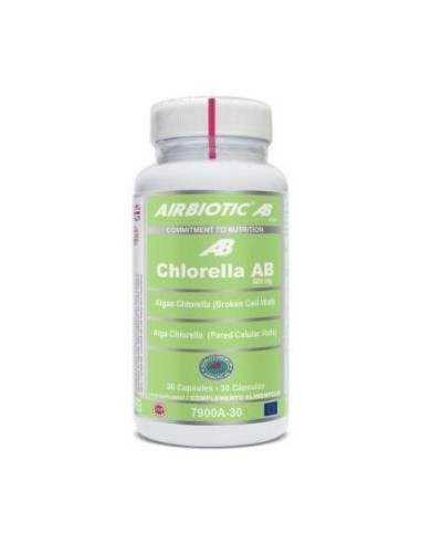 Pack 3x2 Chlorella Ab 600Mg. 30Cap. de Airbiotic Pack