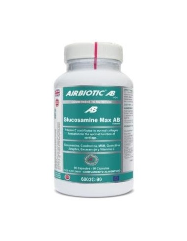 Pack 3x2 Glucosamina Max Ab Complex 90Cap. de Airbiotic Pack