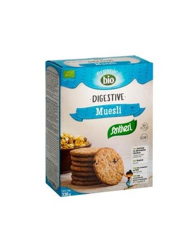 Galletas Digestive Muesli 2 Paquetes 330 Gramos Bio Santiveri