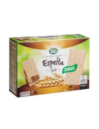 Tostadas Ligeras De Espelta 2P 200Gr Bio Santiveri