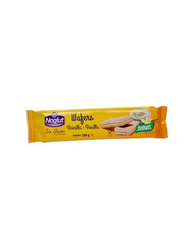 Noglut Wafers Rellenos De Vainilla 150Gr Santiveri