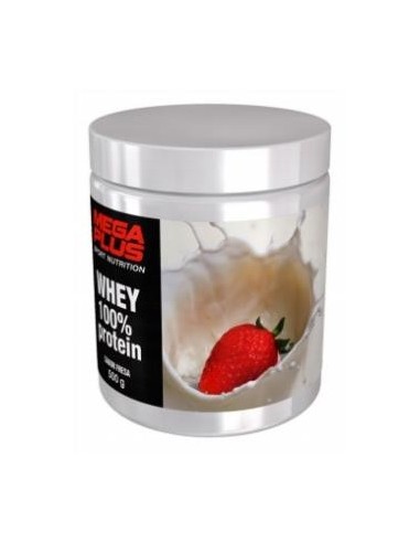 Whey 100% Prot 500G Fresa 500g de Mega Plus