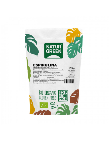 Spirulina 175 gramos de Naturgreen