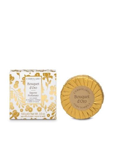 Bouquet De Oro Jabon Perfumado Pastilla 100 Gramos L´Erbolario