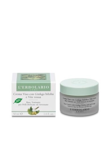 Crema Facial Ginkgo Biloba 50 Mililitros L´Erbolario