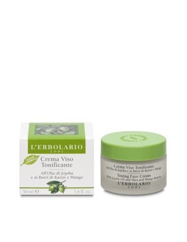 Crema Facial Tonificante Jojoba Y Manteca 50 Mililitros L´Erbolario