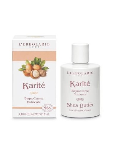 Karite Gel Crema De Baño Nutritiva 300 Mililitros L´Erbolario