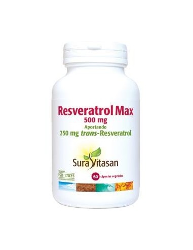 Resveratrol Max 60Cap. de Sura Vitasan