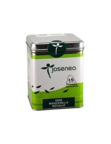 Anís-Manzanilla-Regaliz Bio 20 Pir. Biobox 20 Pirámides de Josenea