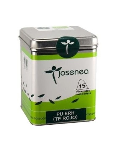 Té Rojo Pu Erh Bio 20 Pir.  Biobox 20 Pirámides de Josenea