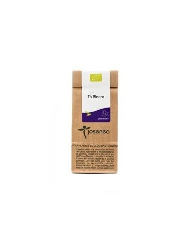 Té Blanco Bio 10 Pir.  Bolsa Kraft 10 Pirámides de Josenea