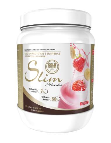 Slim Shake Fresa-Platano 400 G