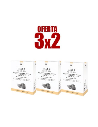 Pack 3x2 Jalea Alegria 20Viales de Herbora