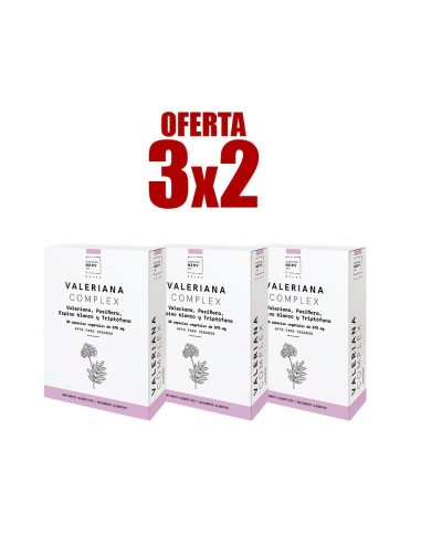 Pack 3x2 Valeriana Complex 30Cap. de Herbora