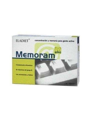 Pack de 2 Memoram 60 Comprimidos de Eladiet Pack