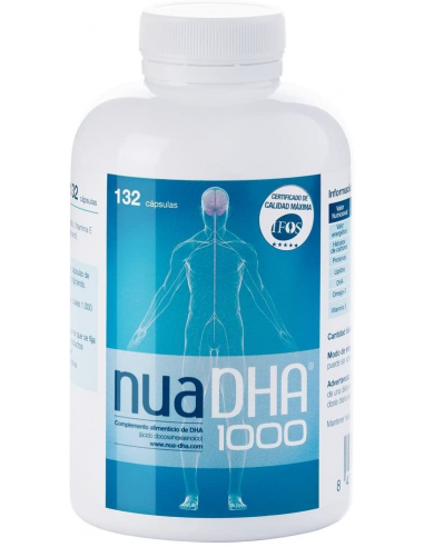 Nuadha 1000Mg. 132 Perlas de Nua