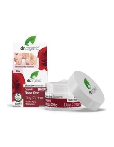 Crema Dia Rose Otto 50 Ml de Dr Organic