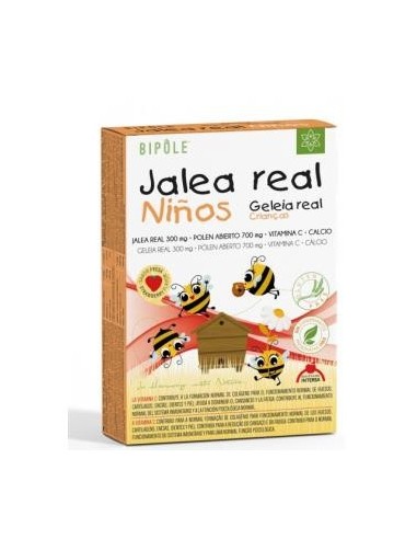 Bipole Jalea Real Fresca Infantil 20 ampollas de Intersa