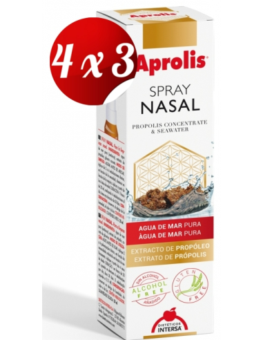 Pack 4x3 Aprolis Spray Nasal 20 Ml de Intersa