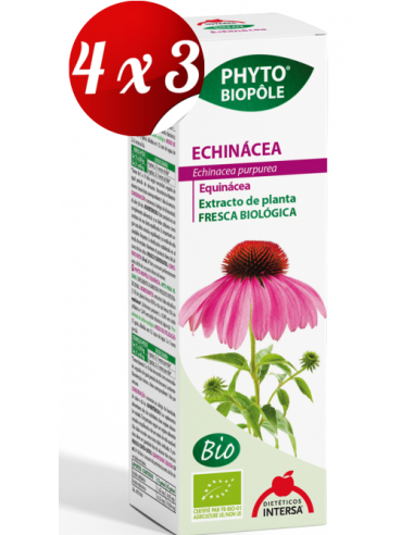 Pack 4x3 Phyto-Bipole Bio Echinacea 50 Ml de Intersa