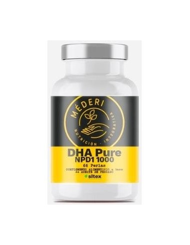 Dha Pure Npd1 1000 (66 Perlas) De Mederi Nutricion Integrativa