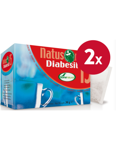 Pack de 2 ud Natusor 15 Diabesil 20 Unidades de Soria Natural