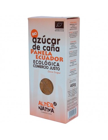 Azucar de caña panela de Ecuador bio 400 g Alternativa 3