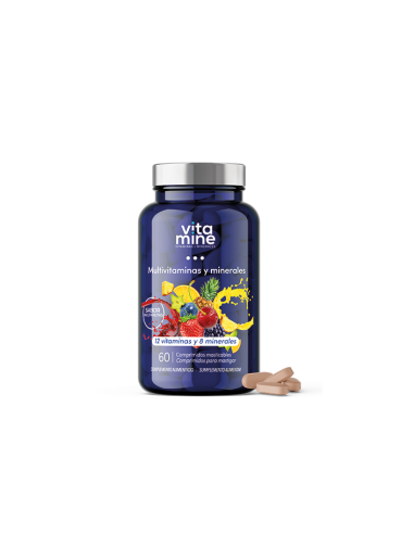 Multivitaminas Y Minerales 60 Comprimidos Masticables de Herbora