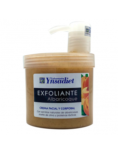 Crema Exfoliante Albaricoque 500Ml. de Ynsadiet