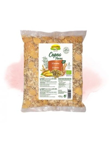 Copos 5 Cereales Bio 500 Gr de Granovita