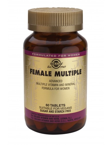 Female Múltiple (específico mujer)  60 comprimidos  Solgar