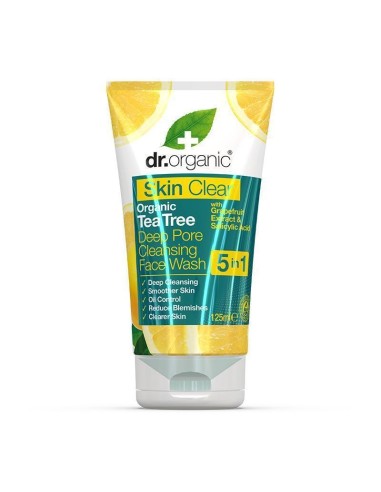 Skin Clear Limpiador Facial Anti de Dr Organic