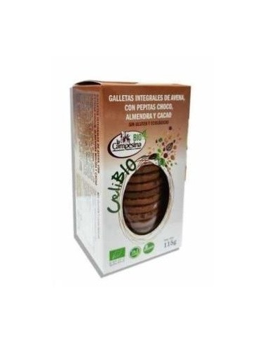 Celibio Marron Galleta Avena Choco Almendra 115 Gramos La Campesina