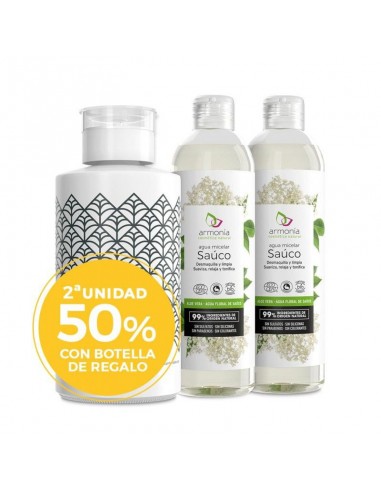 Pack 2 Uds Micelar Bio+Botella Vidrio de Armonia