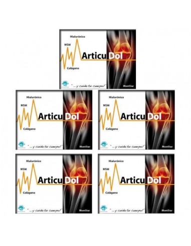 PAck 5 uds Articudol 30 Comprimidos de Mont Star