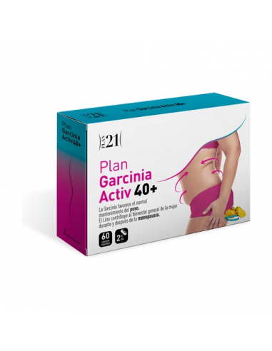 Plan Garcinia Activ 40+60 Cápsulas Vegetales De Plameca