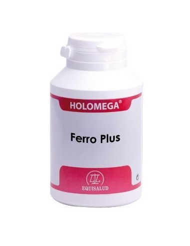 Holomega Ferro Plus 180 Cáp. de Equisalud