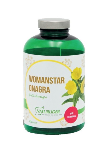 Womanstar Onagra 500 Mg 400 Perlas de Naturlider