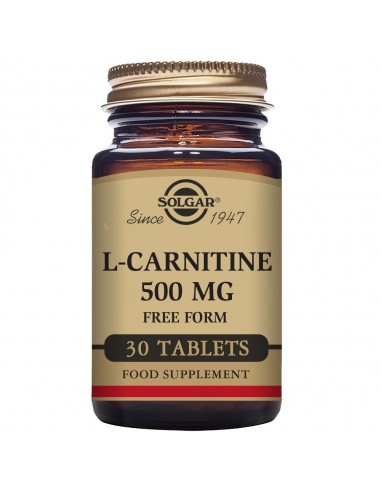 L-carnitina 500 mg  30 comprimidos Solgar