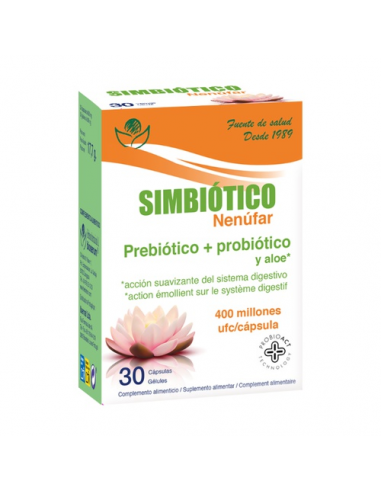 Simbiotico Nenufar  30 Cápsulas de Bioserum