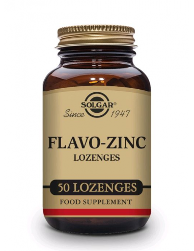 FlavoZinc  50 comprimidos masticables Solgar