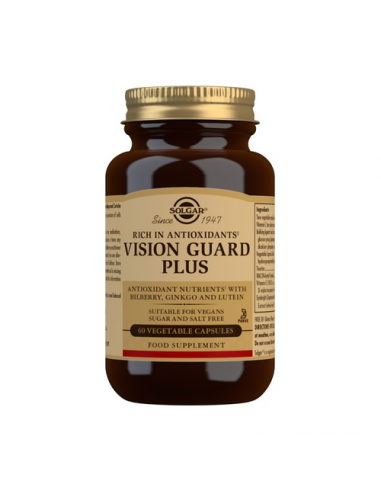 Vision Guard Plus  60 cápsulas vegetales Solgar