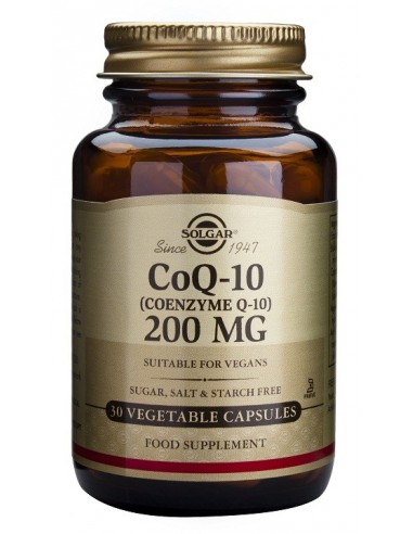 CoQ10 200 mg  30 cápsulas blandas  Solgar