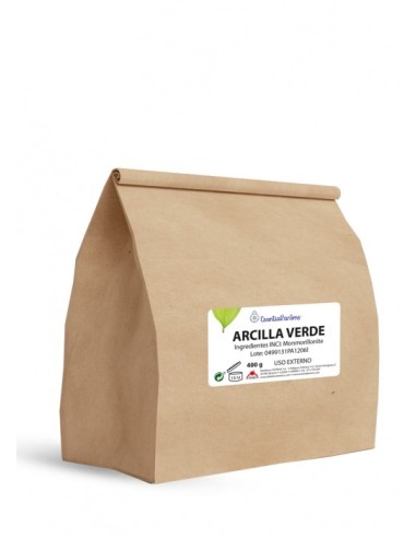 Arcilla Verde Bolsa 400 Gr de Esential Aroms