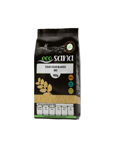 Cous Cous Blanco Bio 400G Ecosana