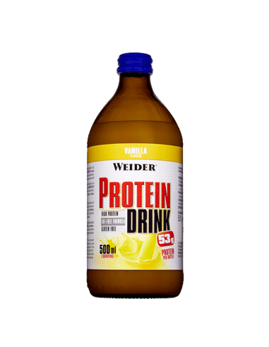 Protein Drink Vainilla 500 ml 12 uds de Weider