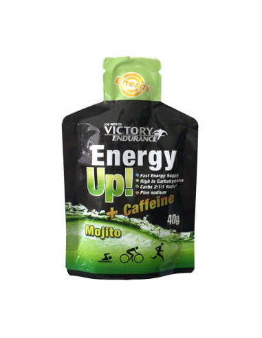 Victory Endurance Energy Up Gel + Cafeina Mojito 40 gr 24 ud