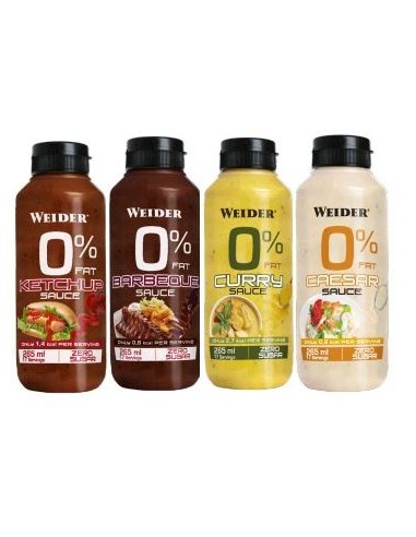 Sauce Zero Salsa Curry 265Ml. de Weider