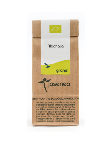 Albahaca Bio 25 Gr.  Bolsa Kraft Granel 25 Gr. de Josenea