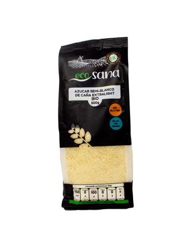 Azucar Semi-Blanco Caña Extralight Bio 500G Ecosana